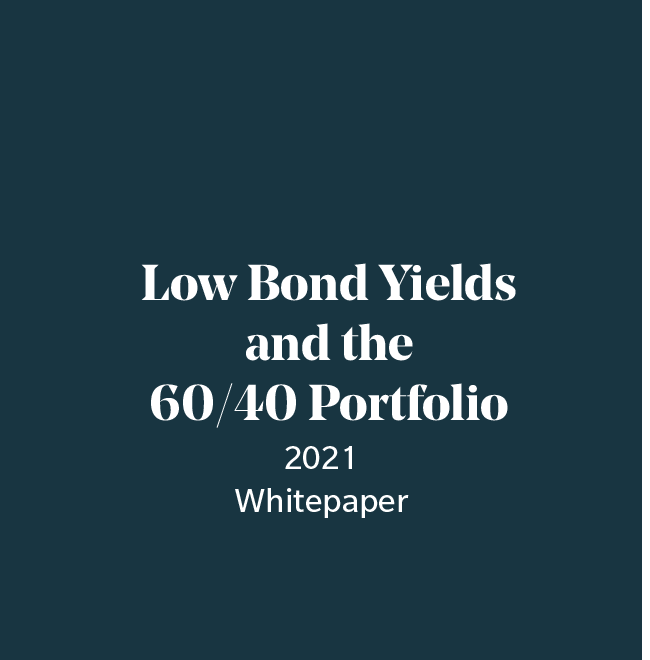 Low Bond Yields and the 60/40 Portfolio